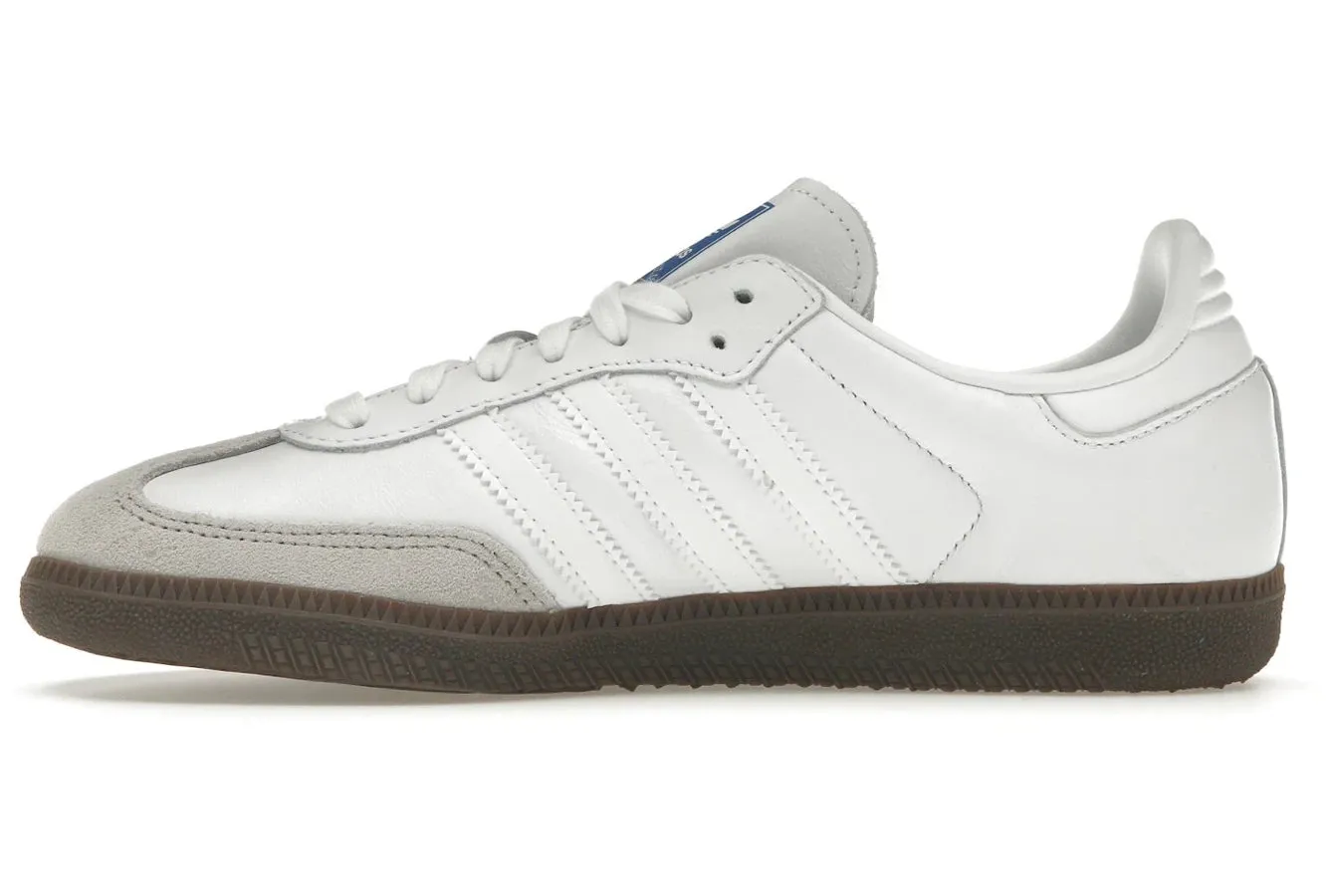 Adidas Samba Cloud White Blue Gum