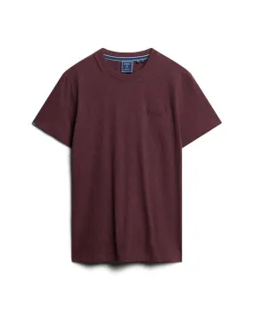 Deepest Burgundy Organic Cotton Essentiel T-Shirt