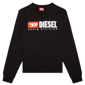 Diesel Black S-Ginn-Div Sweat-Shirt