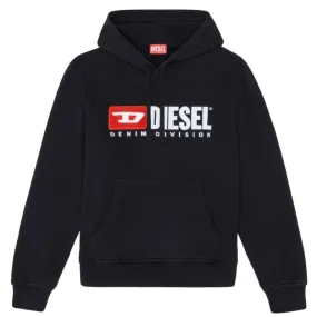 Diesel Black S-Ginn-Hood-Div Sweat-Shirt