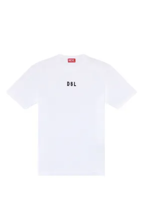 Diesel White T-Just-L26 T-Shirt