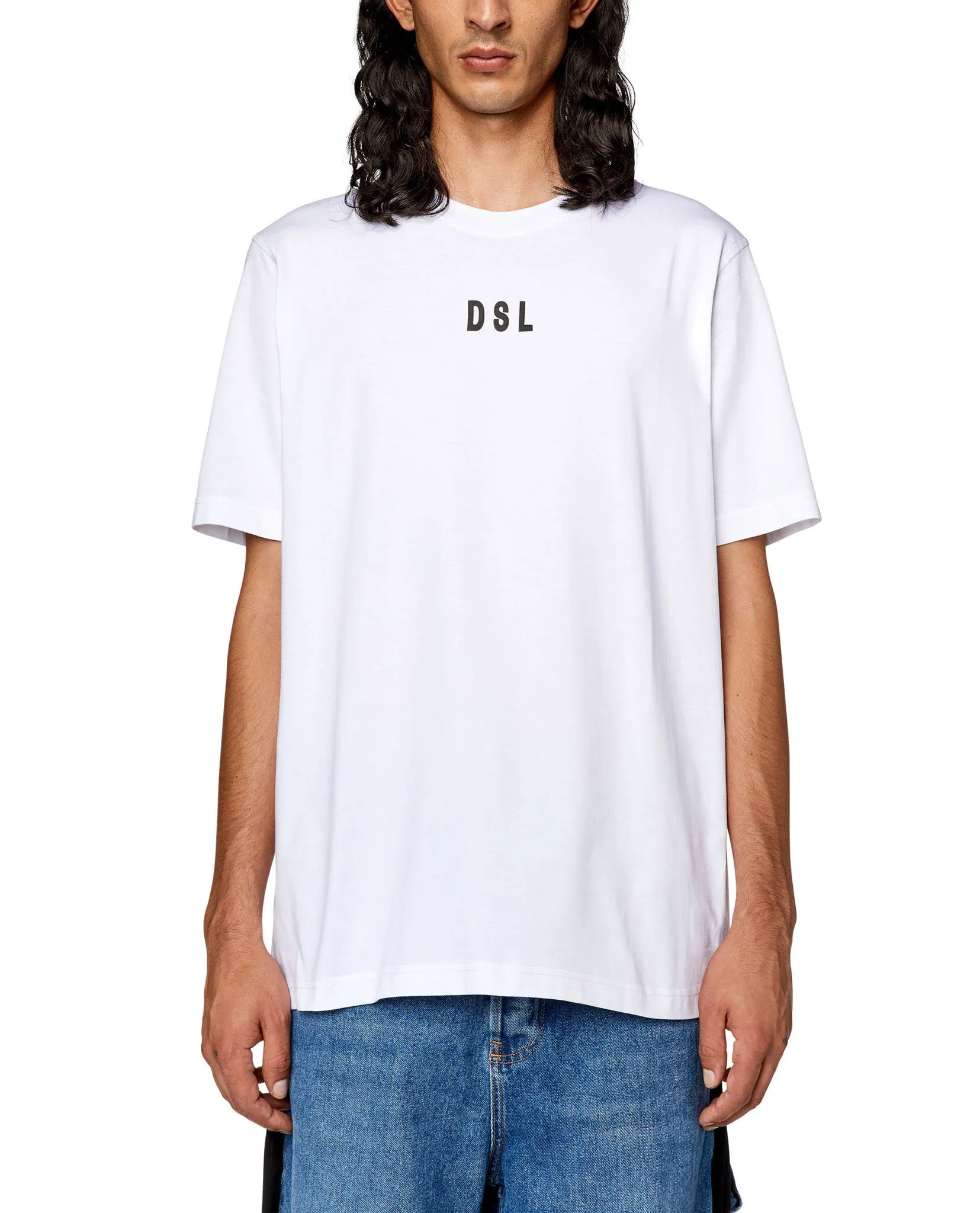 Diesel White T-Just-L26 T-Shirt