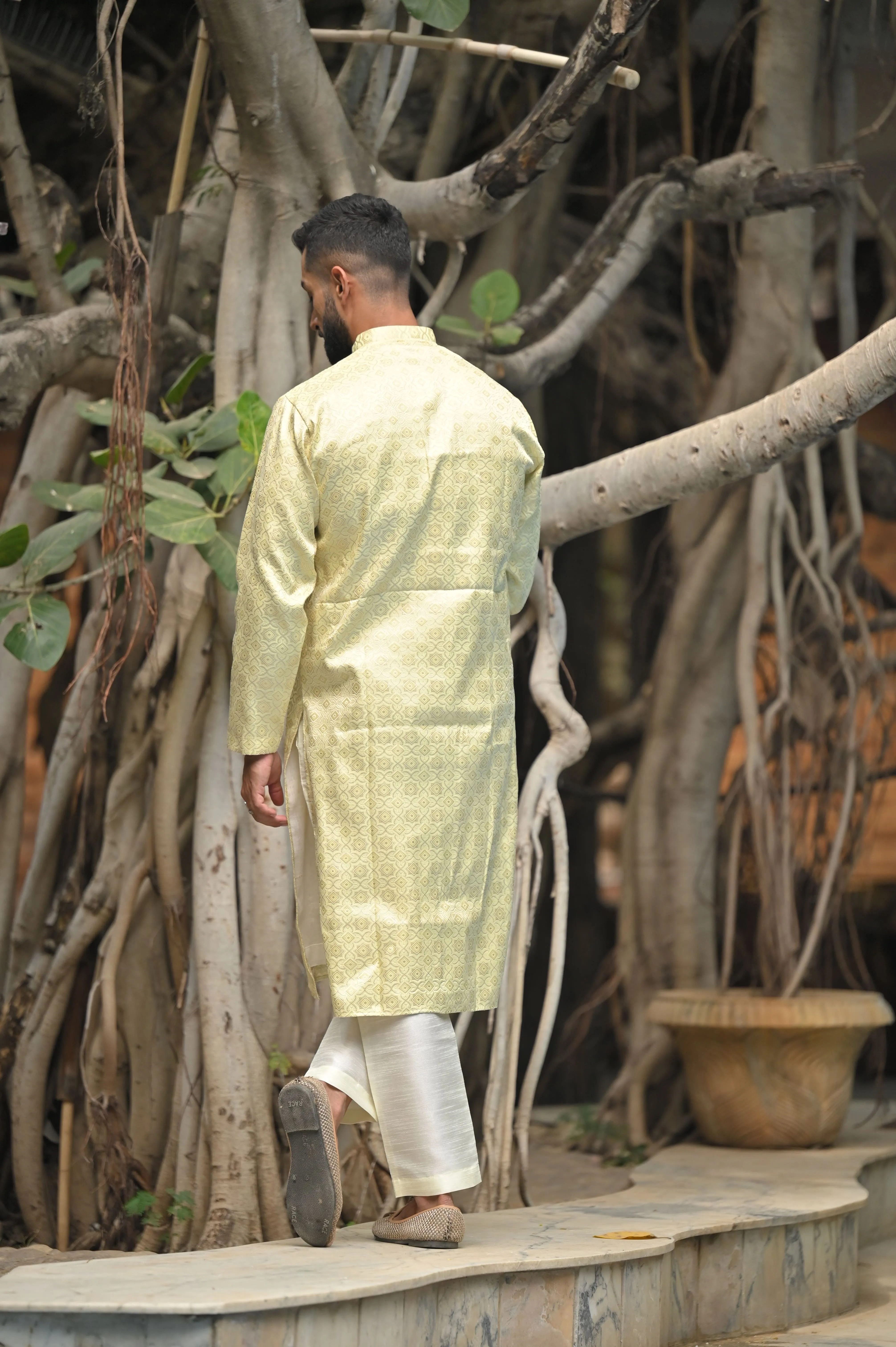 Festive Threads Brocade Kurta