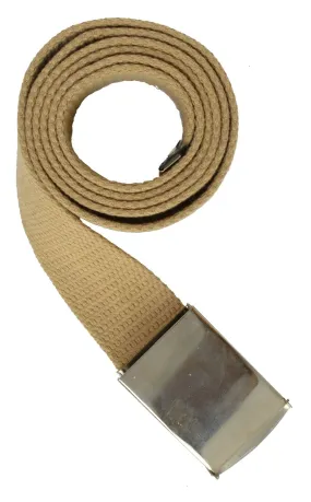 Long Adjustable Canvas Belt