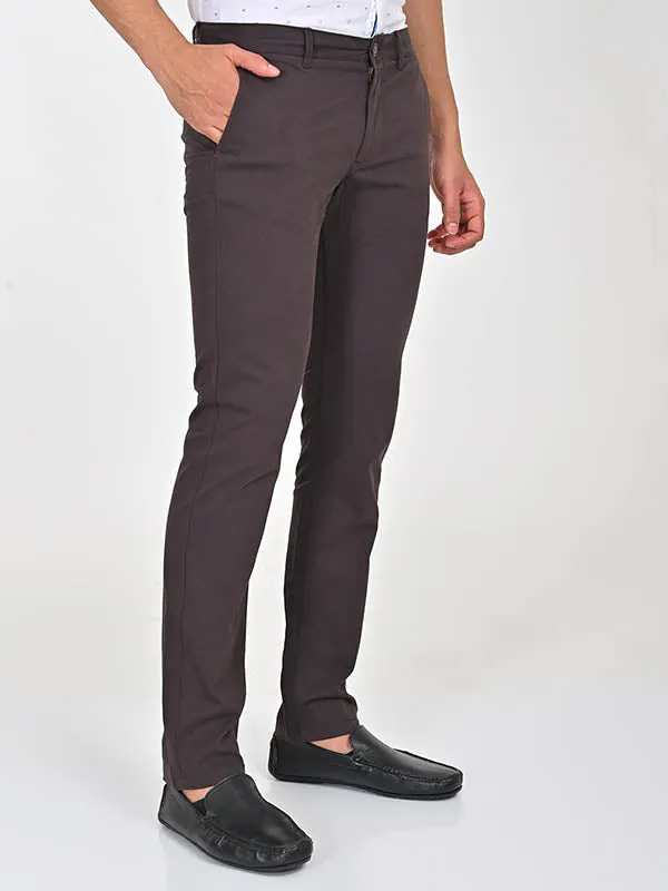 Men Brooklyn Fit Cotton Stretch Trouser