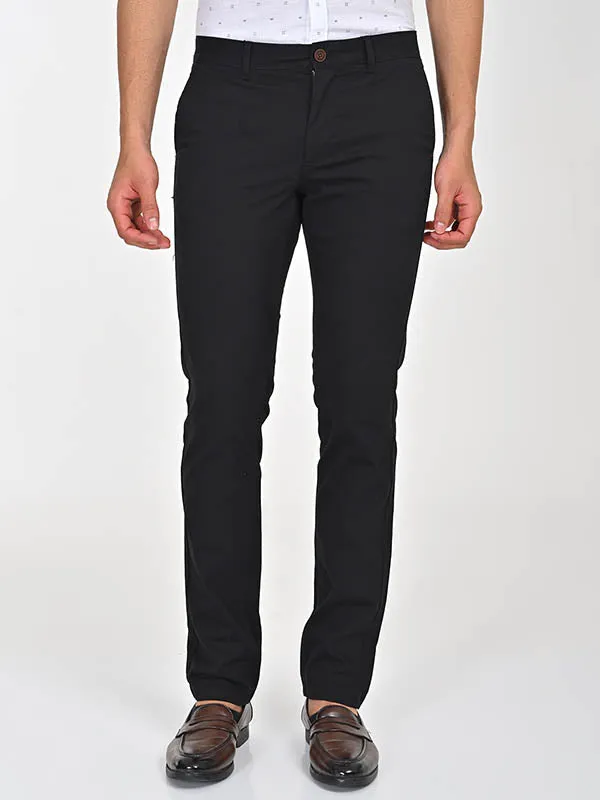 Men Brooklyn Fit Cotton Stretch Trouser