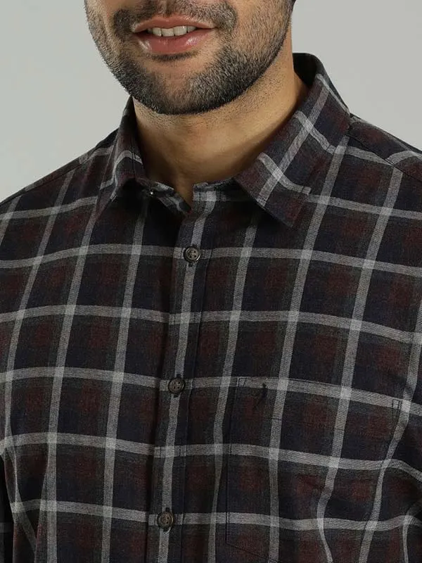 Men Checked Full Sleeve Cotton Shirt