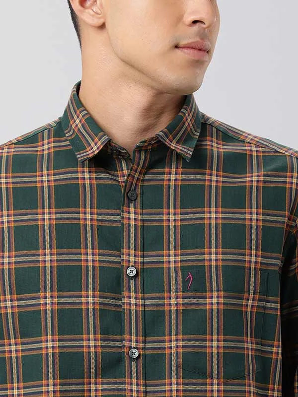 Men Checked Full Sleeve Cotton Shirt