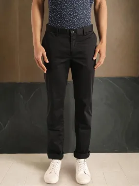 Men Kansas Fit Cotton Stretch Trouser