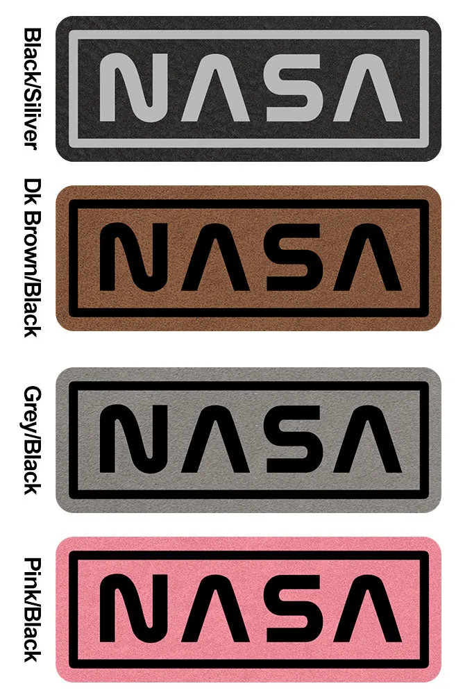 NASA Letter Leatherette Patch 6 Panel Unstructured Low Profile Mesh Back Old Favorite Trucker Caps - For Men and Women