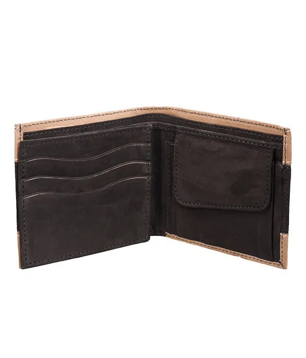 Nubuck Dual Edge Wallet For Men