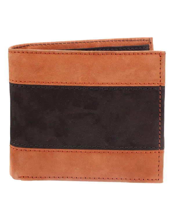 Nubuck Dual Edge Wallet For Men