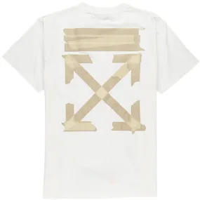 Off-white Oversized Tape Arrows T-shirt White