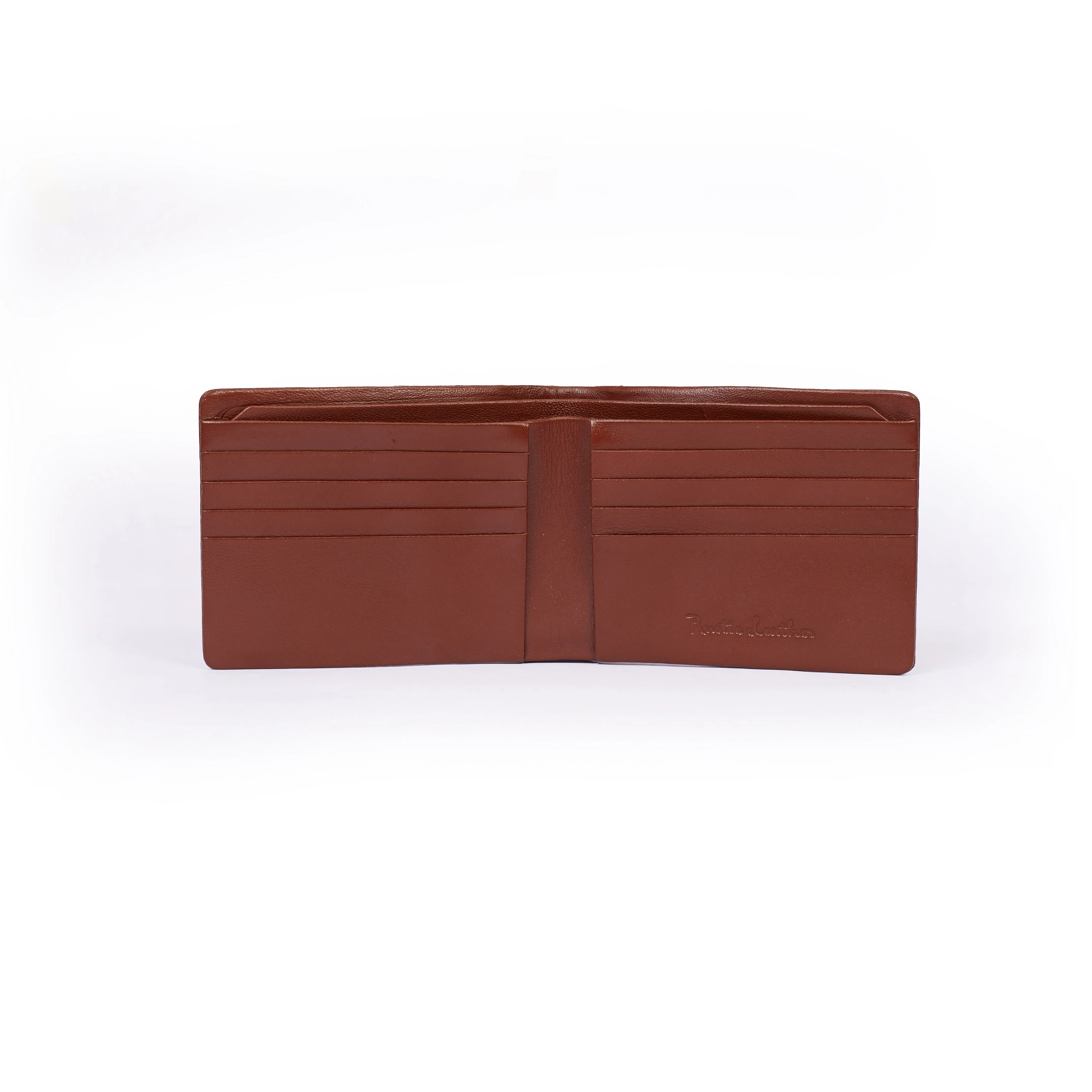 Stitchless Nappa Leather Wallet for Men